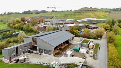 <b>Neubau landwirtschaftliche Gebäude</b> -<br />Forschungsinstitut für biologischen Landbau FiBL, Frick