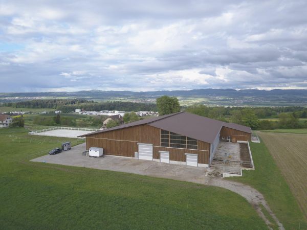 bNeubau Boxenlaufstall mit Pferdeboxen</b> - Meier Herbert, Muri